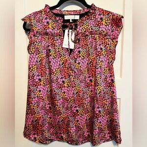 Sugarlips Pink Floral Blouse